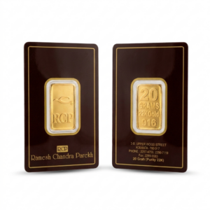 RCP 20 Gram 22K (916) Gold Bar – Premium Certified Gold Bar