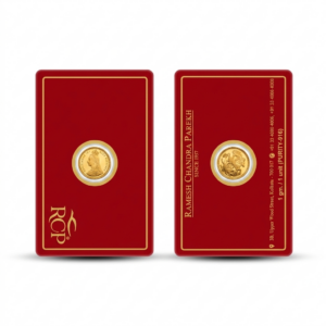 RCP 1 Gram 22K (916) Gold Bar – Premium Investment Gold Bar